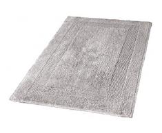 Kleine Wolke 5477146657 Badteppich Arizona, 80 x 140 cm, Grau(Silbergrau)
