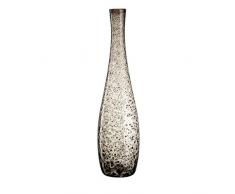 Leonardo Vase Giardino, handgefertigte Deko-Vase passend zum Landhausstil, Blumen-Vase in braunem Farbton, 60-cm, 034906