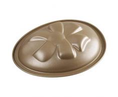 Dr. Oetker Motivbackform Osterei 350 ml, ovale Backform für einen Oster-Kuchen aus der Serie Goldiges Ostern (Farbe: Gold), Menge: 1 Stück