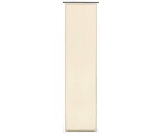 GARDINIA Flächenvorhang Basic (1 Stück), Schiebegardine, Lichtdurchlässig, Stoff Waschbar, Beige, 60 x 245 cm (BxH)