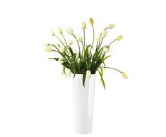 ASA Vase, Stein, Weiß, 18x18x46 cm