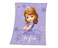 Herding DISNEYS SOFIA DIE ERSTE Fleece-Decke, 130x160 cm, 100% Polyester