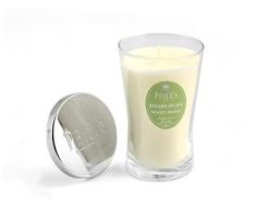 Prices Candles CJL010319 Orchidee Bambus, groß, im Glas, Weiß