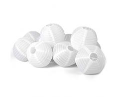 Plaights Lampion Lichterkette mit 15 LED’s in warmweiß | Sommerlichterkette XXL für draußen | perfekte Dekoration für Garten, Terrasse, Balkon, Party und Feiern