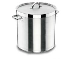 Lacor 54132 Hoher Suppentopf mit Deckel Durchmesser 32 cm C-L