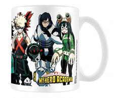 My Hero Academia Academy Costumed Heroes Coffee Mug Kaffeetassen, Keramik, Mehrfarbig, 7.9 x 11 x 9.3 cm