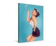 Premium Textil-Leinwand 50 x 75 cm Hoch-Format Januar, | Wandbild, HD-Bild auf Keilrahmen, Fertigbild auf hochwertigem Vlies, Leinwanddruck von Burkhard Pook - pnmedia