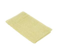 Gözze Gästetuch 4er-Set, 100% Baumwolle, 30 x 50 cm, Berlin, Limone, 101-5030-A3