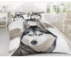 Highliving Bettdecke, Polyester, Wolf, Doppelbett