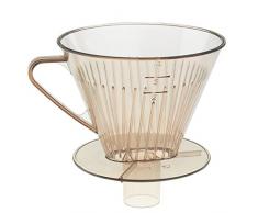 Westmark Stutzen-Kaffeefilter, Für bis zu 4 Tassen Kaffee, Filtergröße 4, Kunststoff, Transparent, 24452270