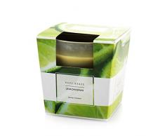 Pajoma 91036 Duftkerze Lemongras Satinierte Glas