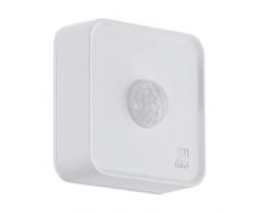 EGLO connect Sensor, Smart Home Bewegungsmelder, batteriebetrieben, Bluetooth Zubehör für EGLO connect System, Material: Kunststoff, Farbe: Weiß, IP44