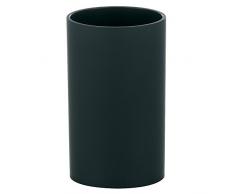 kela Becher Dark aus ABS-Kunststoff in schwarz, Plastik, 6.5 x 6.5 x 11.5 cm