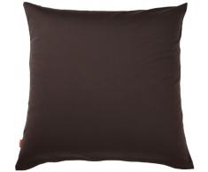fleuresse S-009200-8022-3200 Interlock Jersey Kissenbezug colours Uni 80 x 80 cm mokka