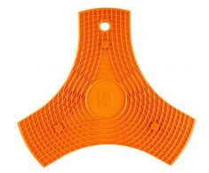 BRA Safe Silikon Untersetzer, orange, 2 unidades, 2-Einheiten