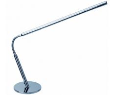 Alco Tischleuchte LED mit Standfuß, 9073, verchromt