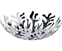 Alessi Mediterraneo ESI01/25 Obstschale 1 Stück edelstahl (7 x 26 x 14,5 cm)