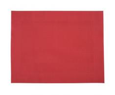 Saleen Tisch-Set, Maße: 42 x 32 cm, Eckig, Kunststoff, Rahmen, Signalrot, 01210279101