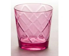 Baci So schickes Wein-Glas, Acryl, pink, 9 x 9 x 9.5 cm