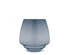 Holmegaard Kerzenhalter 18.9x18.5x18.7 blau