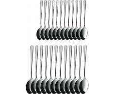 Esmeyer 204-122 je 12 Kaffeelöffel und Espressolöffel Stockholm aus Edelstahl 18/10, poliert Materialstärke 2.0mm