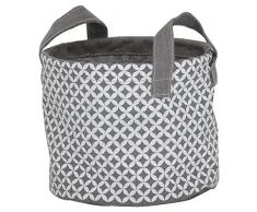 Sealskin Diamonds Korb rund grau