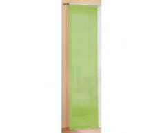 Gardinenbox Preisgünstiger Flächenvorhang Schiebegardine, transparent, unifarben, mit Zubehör, 245x60, Apfelgrün, 85589