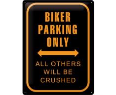 Nostalgic-Art 20381 Best Garage - Biker Parking Only, Blechschild 30x40 cm