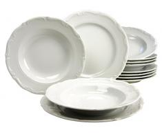 Creatable, 16137, Serie Maria Theresia, Geschirrset Tafelservice 12 teilig