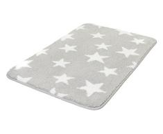 Meusch 2704913519 Badteppich Stars, 60 x 90 cm, nebel