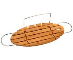 AmazonBasics - Badewannen-Ablage aus Bambus, Standard