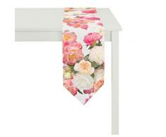 APELT Tischband, Baumwolle, Rot, 25 x 175 x 0.5 cm