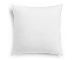 Traumnacht Sofakissen, mit Federfüllung Baumwolle, 40 x 40 cm, weiß