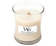 Woodwick Duftkerze, Glas, weiß, 85 g