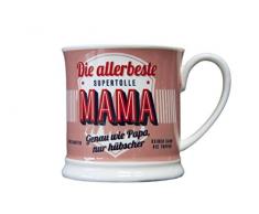 H & H Becher, Porzellan, Mehrfarbig, 12 x 8.7 x 8.7 cm