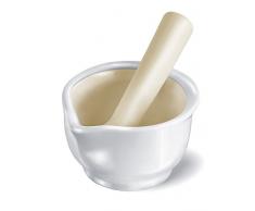 Cole & Mason Stössel und Mörser, White