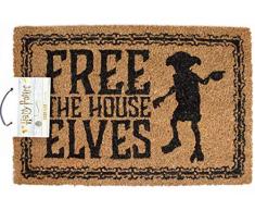 Pyramid International Fußmatte Harry Potter Free The House Elves, Mehrfarbig, 60 x 40