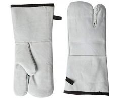 Martellato DREI Finger Ofenhandschuh, cremefarben