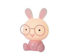 Lucide DODO Rabbit - Tischlampe Kinderzimmer - LED Dim. - 3 StepDim - Rosa