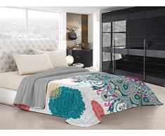 KI-OSA Kiosa Sommer Bettdecke 260x270cm, KIO619, 100% Mikrofaser, DOPPELT