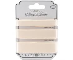 Craft Consortium Immer und Forever Satinband 3 m Elfenbeinfarben