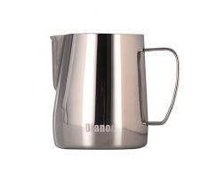 Dianoo Edelstahl Milchschäumer Schäumender Werferweißer Latte Art Tasse Für Espresso Cappuccino Kaffee 350ML