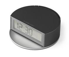 Lexon lr138y Fine Wecker ABS/Eisen Bordeaux 8,5 x 8,5 x 3,9 cm