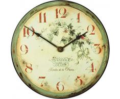 Roger Lascelles Wanduhr, Grün