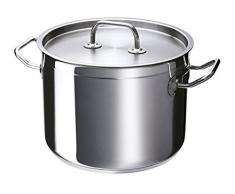 Beka 12083284 Gemüsetopf mit Deckel 28 cm, 12.5 L, Grande Table, Edelstahl