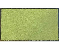 oKu-Tex Fußmatte | Schmutzfangmatte | Eco-Clean| Grün | Recycling-Gummi | für innen | Eingangsbereich / Haustür / Treppenhaus / Flur | rutschfest | 60x90 cm
