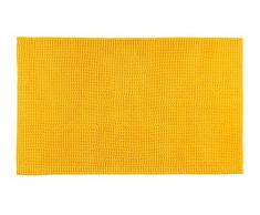 Gözze Mikrofaser Badteppich, 70 x 120 cm, Chenille, Gelb, 1037-1034-070120