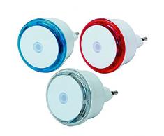 GAO LED - Nachtlicht Small Round Plastik Weià 5 x 7 x 5 cm