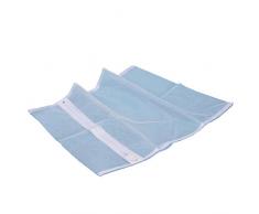 Bürstenmann Wäschenetz für 1 kg Wäsche, Polyester, weiß, 0.7 x 17.5 x 19.5 cm