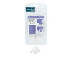 AURIZE Bettdecken Clips, Bettdeckenhalter,Bettdecken-Clips,hält Ecken der Bettdecken an Ort und Stelle(8 Stück)